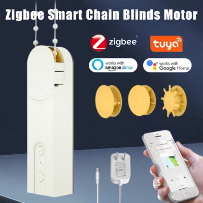 Neu Zigbee Smart Rolladen Jalousien Vorhang Antriebsmotor Alexa APP Steuerung DE - Bild 1 von 4