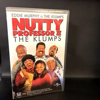 Nutty Professor II: The Klumps VHS 2000 Large Case Ex-Rental GC No SSS - Image 1 of 4