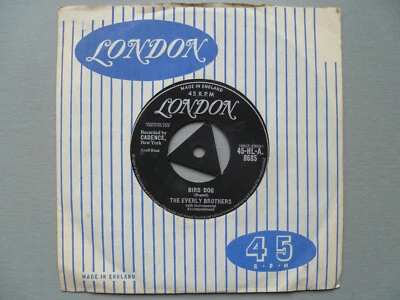 Everly Brothers 'Bird Dog/Devoted To You' (45HLA8685) 1958 UK 45rpm 7" VG+/EX - Image 1 of 4