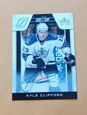 2010-11 Panini Zenith Rookie Auto #196 Kyle Clifford RC #/999 Los Angeles Kings 