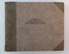 VINTAGE 1930's FAMILY PHOTO ALBUM - HOLLAND, WALES, FRANCE, BELGIUM, ENGLAND