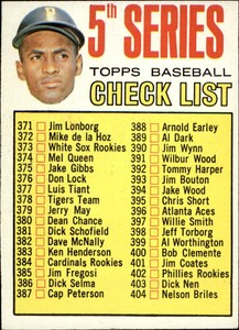 1967 TOPPS BASEBALL ASSORTED SINGLES U-PICK #361-524