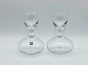 Juego de 2 jarras Dram + vasos Hadeland Glassworks Norway de Inger Mangus - Imagen 1 de 6