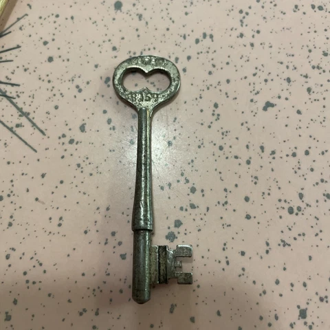 CORBIN  Door Mortise Lock signed Skeleton key # BQ59 Cover