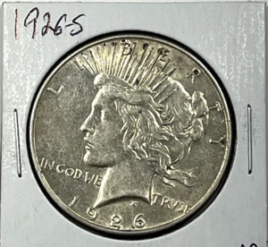 1926-S Peace Dollar : Very Fine + - Picture 1 of 2