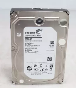 Seagate ST6000VN0001 3.5" 6TB SATA III 6Gb/s 7200RPM Hard Drive 1SF17Z-500 - Picture 1 of 3