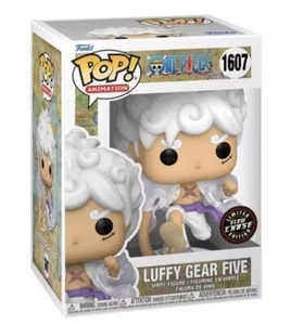 Funko POP! One Piece - Luffy Gear Five 5 Glow CHASE #1607 Includes Protector - Picture 1 of 4