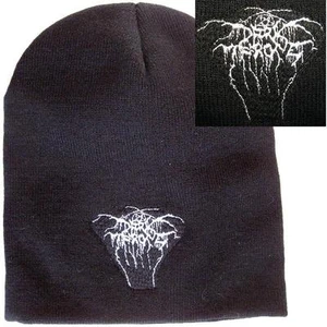 DARKTHRONE BEANIE # 1 UNDER A FUNERAL MOON LOGO MÜTZE CAP WOLLMÜTZE - Picture 1 of 1
