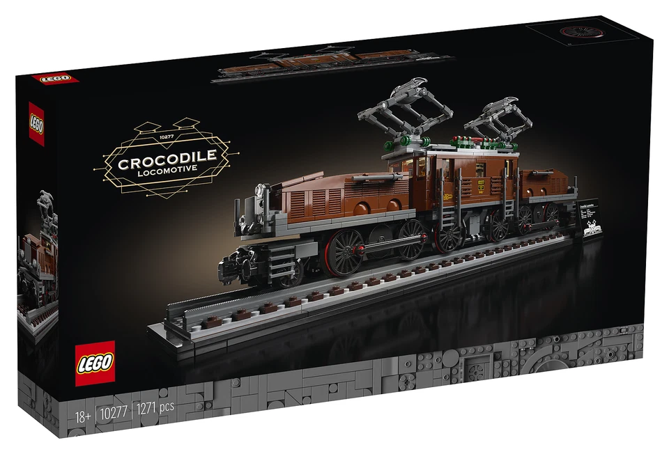 Lego Creator: La locomotive crocodile (10277)
