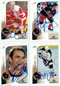 CURTIS JOSEPH autographed SIGNED '02/03 DETROIT RED WINGS "Upper Deck MVP" card - Picture 1 of 1