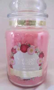 Yankee Candle Large Jar 110-150 hrs 22 oz Returning Favorites SALT MIST ROSE - Picture 1 of 3