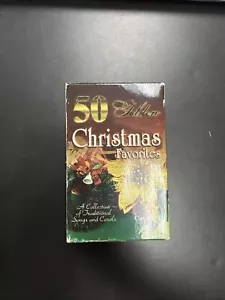 Unopened 50 Golden Christmas Favorites - 2 Cassette Tape Set - Christmas Songs - Picture 1 of 4