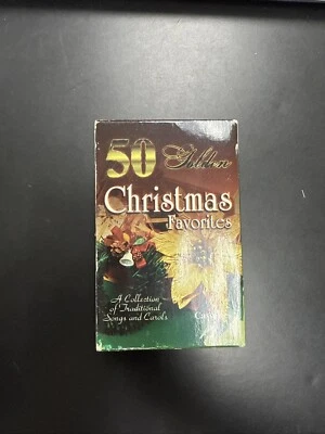 Unopened 50 Golden Christmas Favorites - 2 Cassette Tape Set -  Christmas Songs - Image 1 of 4
