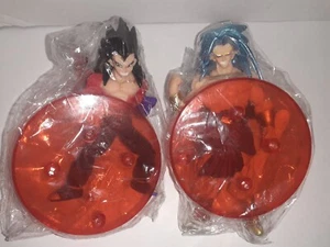 Dragon Ball Z Figures Lot Of 2 Super Saiyan Broly Vegeta A8 - Picture 1 of 8