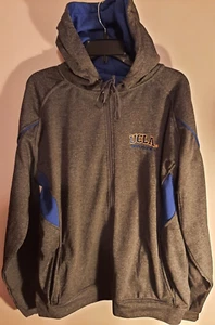 Men's UCLA Bruins Hoodie Sweatshirt Full Zipper XXL Gray/Blue--NEW w/o tags - Picture 1 of 3