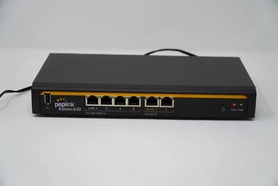 Peplink Balance 20 Dual-WAN Router black BPL-021 - Image 1 of 3