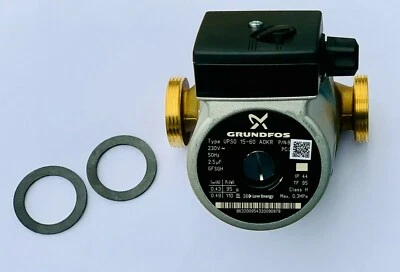 Grundfos OEM UPS 15-60 REPLACES UPS 15-50 N 130 230V Bronze Pump 97549426 NEW - Image 1 of 3