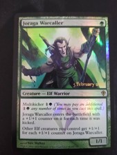MTG - Worldwake Release Promo Foil - Joraga Warcaller - English