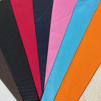 £5.99 Micro dot spot Cotton Poplin dress Fabric Sold by the meter M1897 - Image 1 of 3