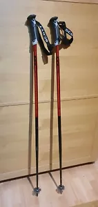 Scott Chaos Ski poles/ Series 3/Lightweight aluminium/Red/Used/ - Picture 1 of 9