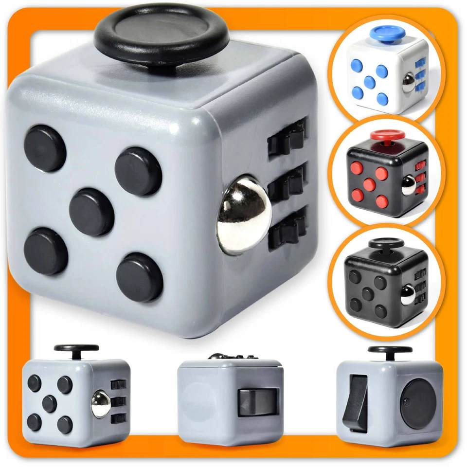Fidget Cube Anti Stresswürfel Fidget Spinner Alternative Stress Würfel ADHS - Bild 1 von 4