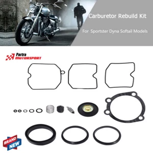 Kit de reconstrucción de carburador apto para modelos Sportster Dyna Softail - Imagen 1 de 6