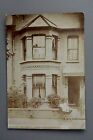 R&L Postcard: Unknown Terraced House Probably Sheffield & Bay/Pram