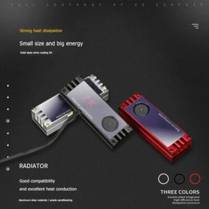 M.2 2280 Festplatten-Laptops SSD-Kühler Ersatz-Kühlpad Aluminium-Kühler DE - Bild 1 von 10