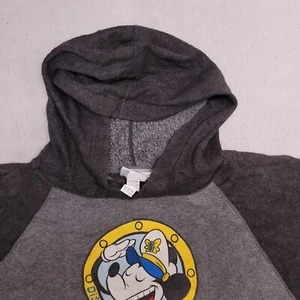 Disney Cruise Line Pullover Long Sleeve Hoodie Youth Boys Size Large L Gray - Picture 1 of 11