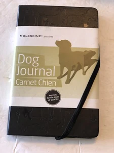 Moleskine Passions Journal - Dog Black Hardcover -Unused track care Memories - Foto 1 di 6