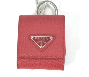 PRADA Authentic Airpods Apple Triangle Logo Earphone case Total length 10.5cm - Picture 1 of 10