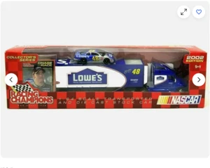 NASCAR Lowe's #48 Racing Champions 1:64 Scale Transporter Diecast Car-2002 - Picture 1 of 3