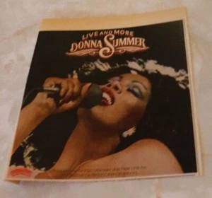 Donna Summer Live & More Album Promo 1978 Print Ad - Bild 1 von 1