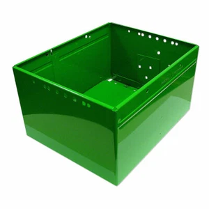 BATTERY BOX 720 730 830 DIESEL ELECTRIC START  POWDER COATED   JOHN DEERE JD 474 - Picture 1 of 4