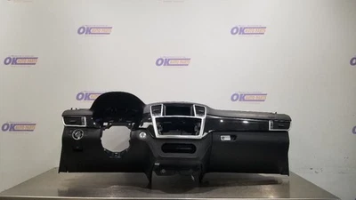 14 MERCEDES BENZ ML63 AMG X166 DASH PANEL DASHBOARD ASSEMBLY BLACK LEATHER Foto 1 de 4