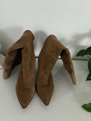 Marc Fisher Leather or Suede Tall Shaft Boot Challi  Size 10 - Image 1 of 4