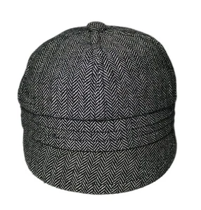 HAT: D&Y Gray Cabbie Style Ladies Hat. - Picture 1 of 6