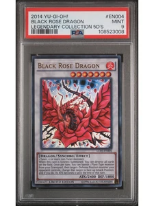 YU-GI-OH! LEGENDARY COLLECTION 5D'S 2014 #EN004 BLACK ROSE DRAGON LEGENDARY COLL - Picture 1 of 2