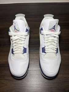 Talla 14 - Jordan 4 Retro Mid Mid Midnight Navy - Imagen 1 de 7
