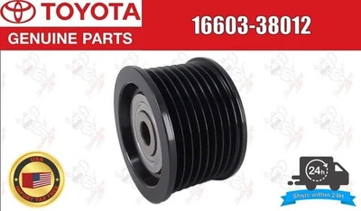 Toyota OEM Accessory Drive Belt Idler Pulley 16603-38012 for Tundra Lexus - Image 1 of 4
