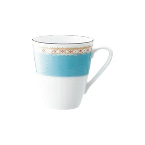 Noritake Becher 295cc Brummblau Mikrowellengeeignet Feinporzellan T5355L/1645 - Bild 1 von 7