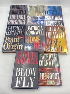 Lot Of 8 HC/DJ/ 1st Editions By Patricia Cornwell SERIES: SCARPETTA Crime - Bild 1 von 22