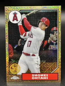 Topps 2022 cromo #T87C-1 Shohei Ohtani 1987 Topps béisbol 35 aniversario - Imagen 1 de 2