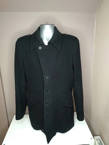 Paul Smith 100% Wool Black coat Men’s Medium – Excellent Condition - Picture 1 of 18