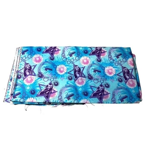 Hannah Montana Fabric 20 ft x 43 in Sewing Material Cotton Craft VTG Miley Cyrus - Picture 1 of 3