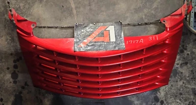 01-05 CHRYSLER PT CRUISER Grille Upper *Red* W/O Chrome Accents Horz. Billet OEM - Изображение 1 из 4