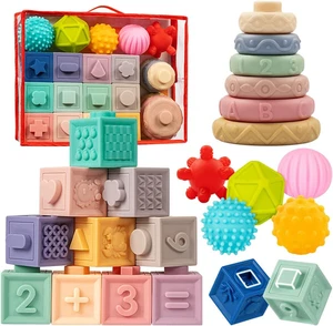 Jyusmile Baby Toys 6-12 Months, Montessori Toy for Babies 6-12 Months, Incl Stac - Picture 1 of 12