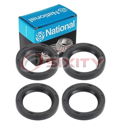 Sellos de árbol de levas del motor delantero National de 4 piezas para Mitsubishi Montero 1994-1996 hp Foto 1 de 4