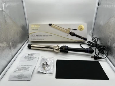 "Rizador/estera de pared extra larga oro 24K Hot Tools 1-1/4""" Foto 1 de 4