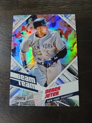 2021 Stadium Club Chrome Beam Team Derek Jeter New York Yankees #BTC-1 G16 - Image 1 of 2
